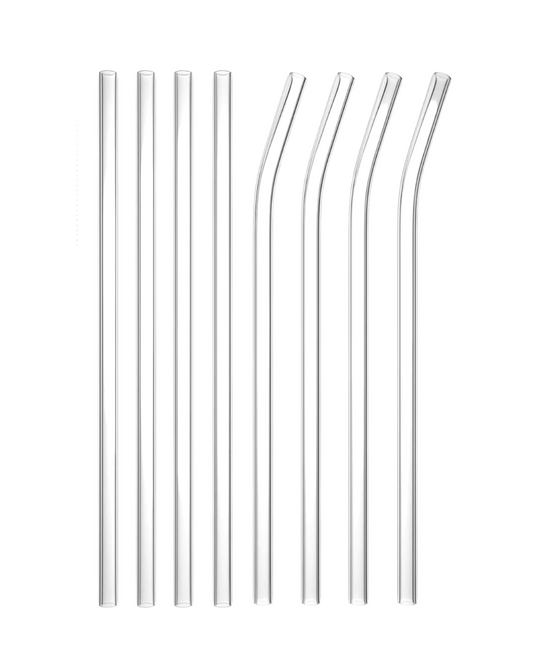 Clear Glass Straws