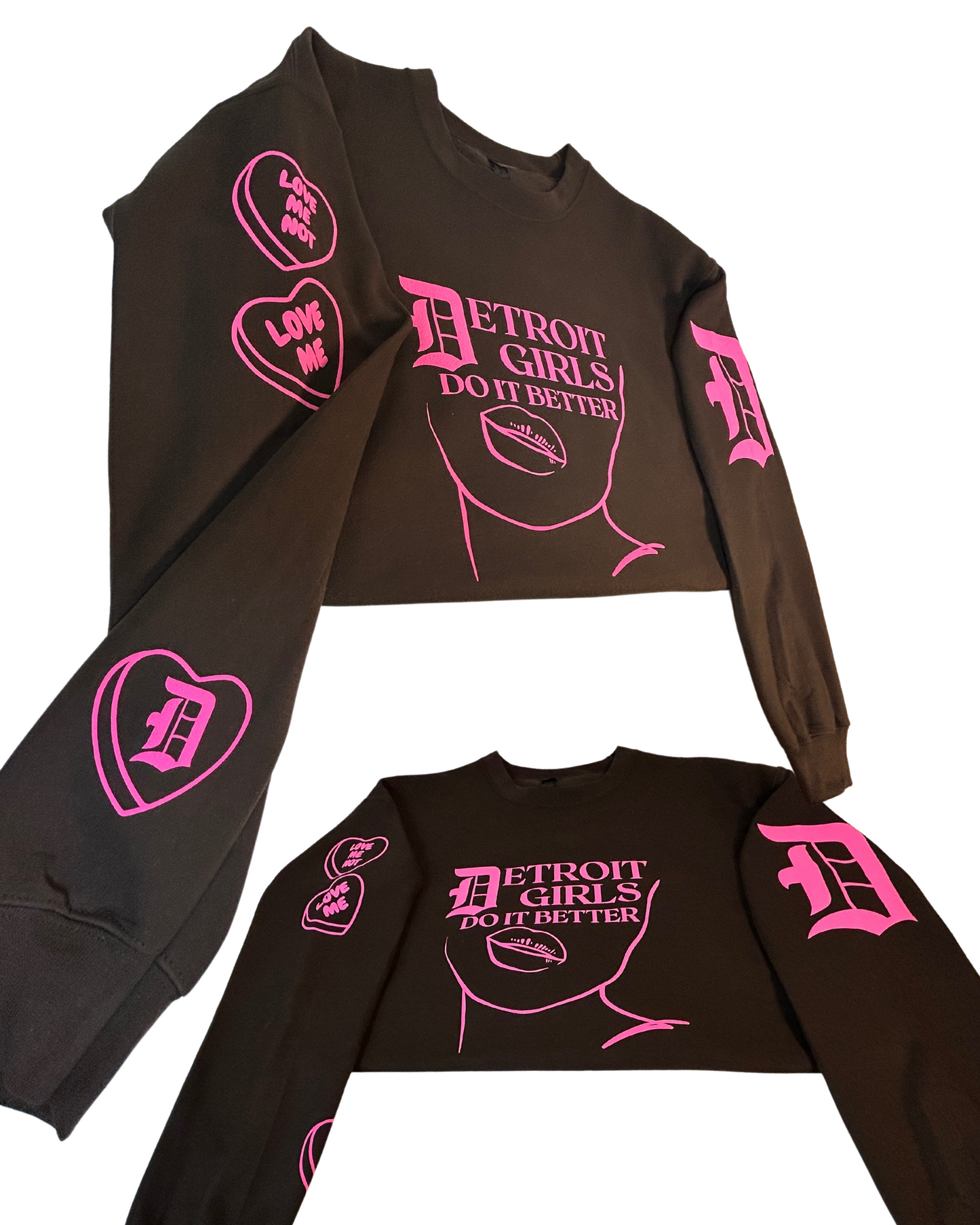 “DETROIT GIRLS DO IT BETTER” VDAY CREWNECK